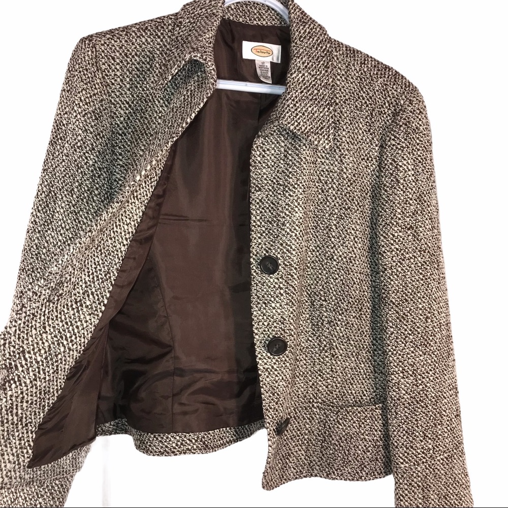 Talbots Tweed Blazer, Size 12